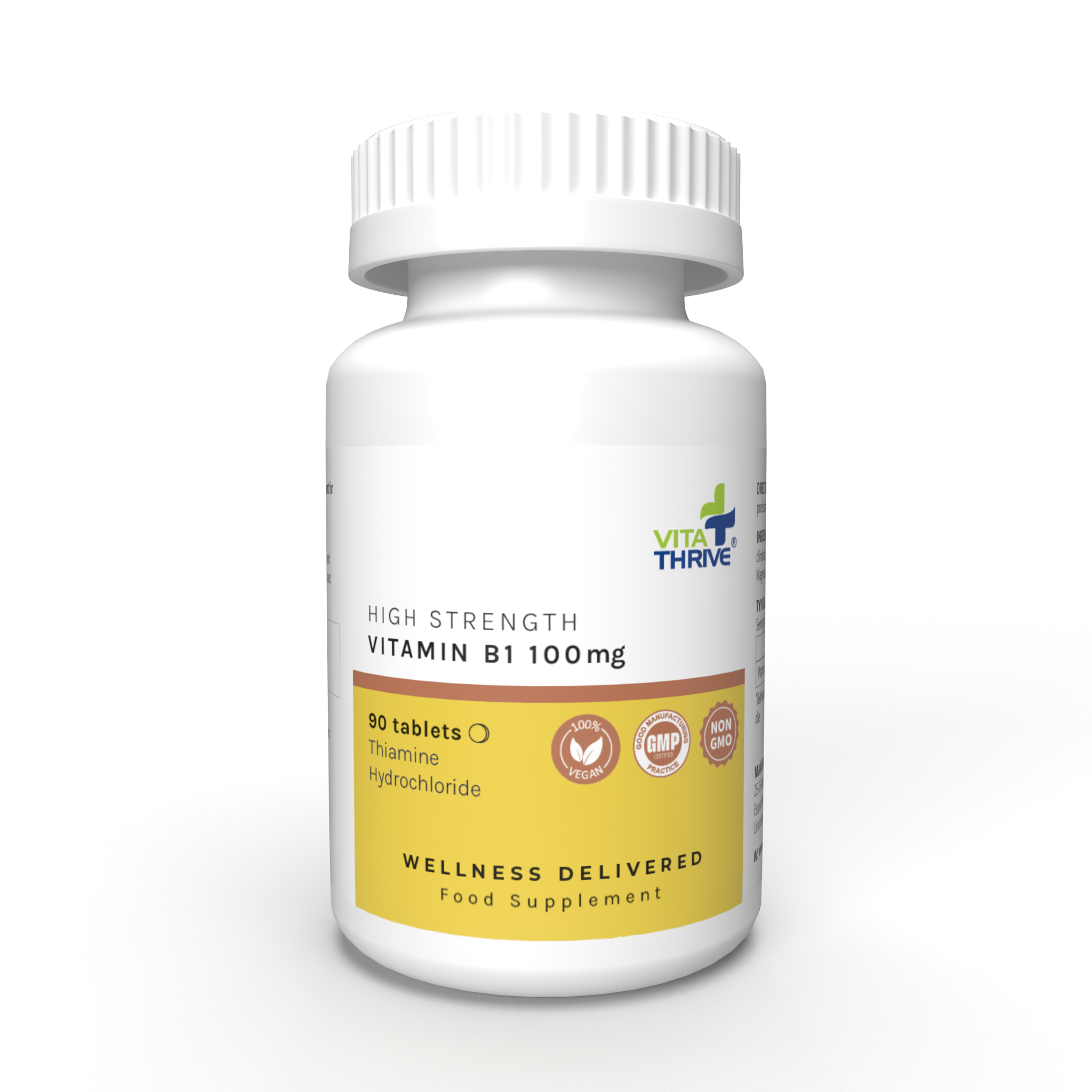 أقراص VitaThrive® Thiamin 100 مجم