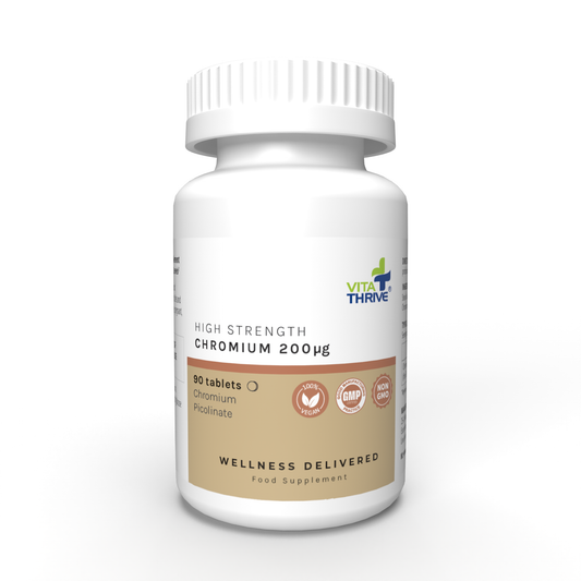 VitaThrive® Chromium Picolinate 200µg Tablets