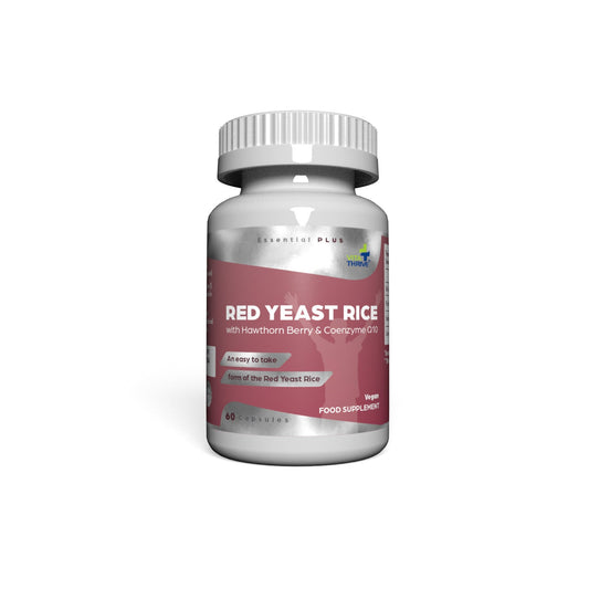 VitaThrive® Red Yeast Rice with Hawthorne Berry and Co-Enzyme Q10-60 Capsules