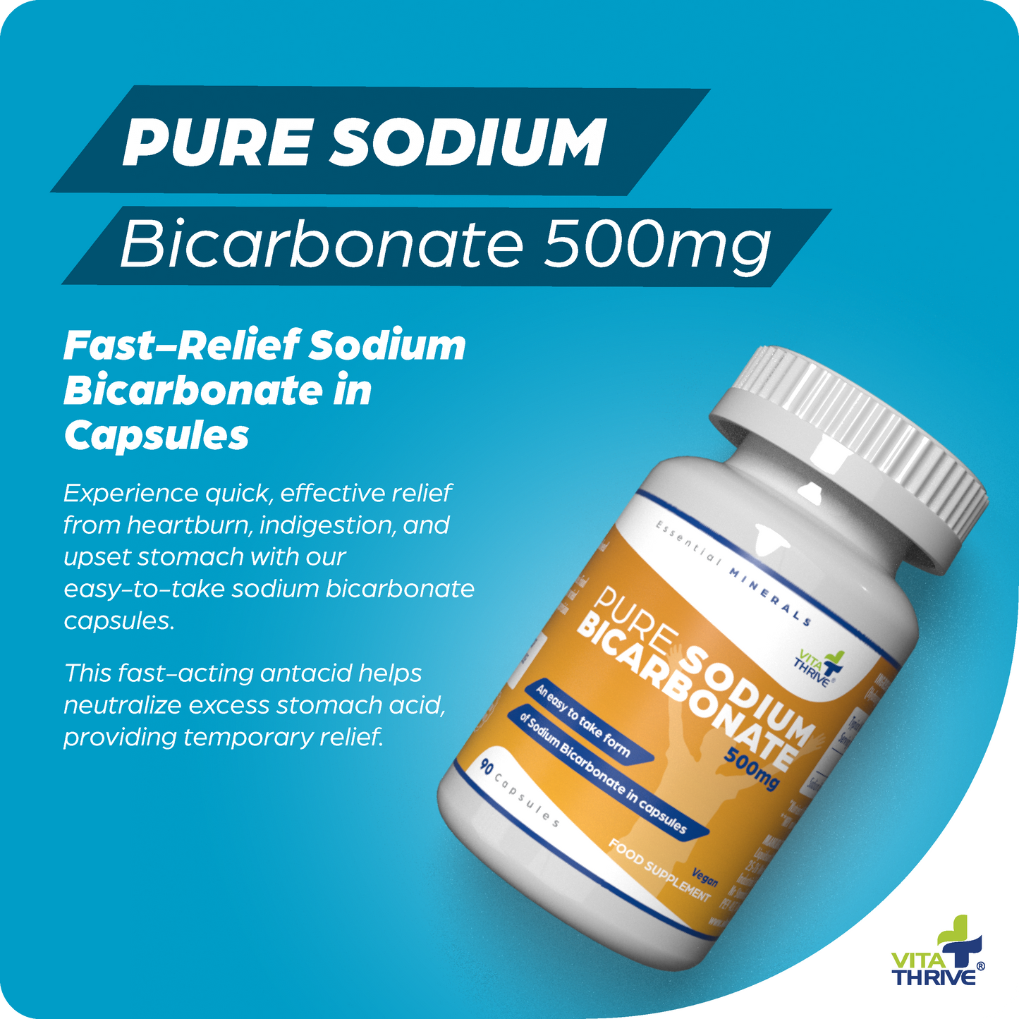 أقراص VitaThrive® Thiamin 50 مجم