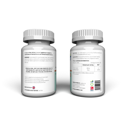 VitaThrive® Calcium Lactate 300mg Tablets (100 count)