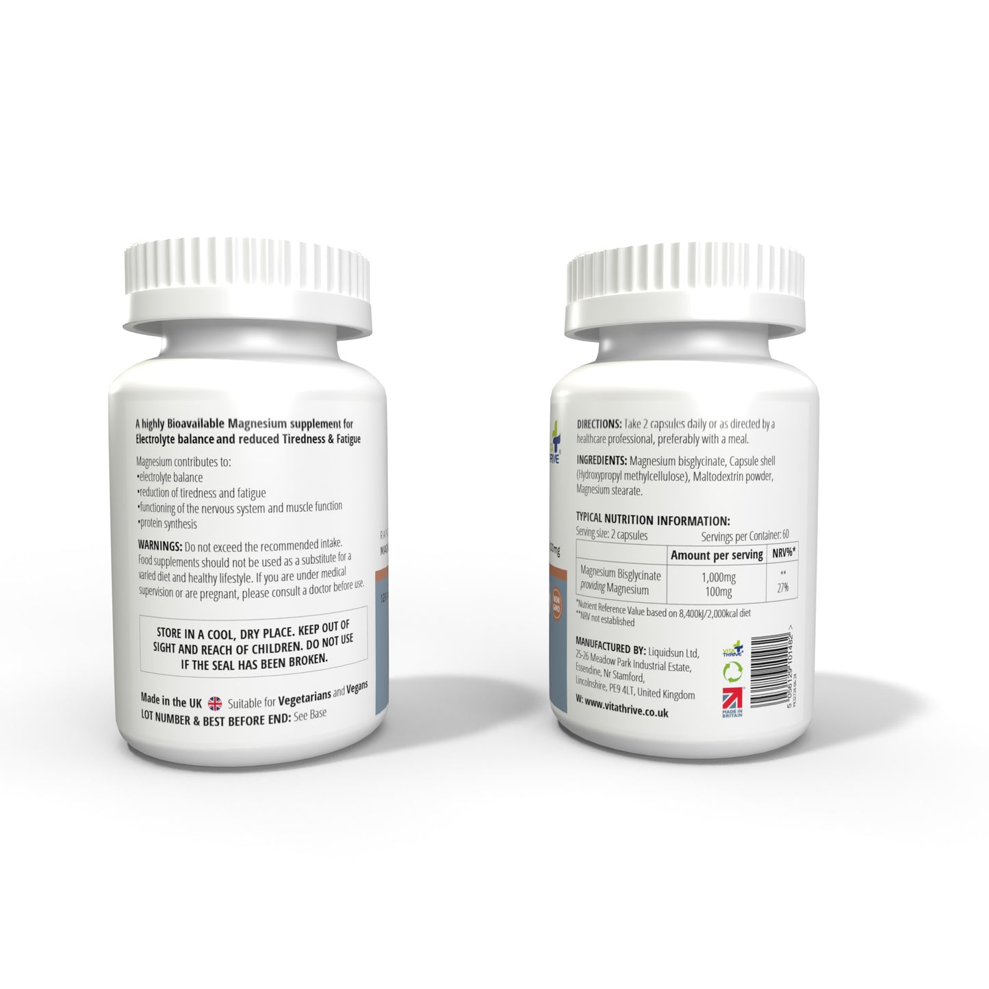 أقراص VitaThrive® Thiamin 50 مجم