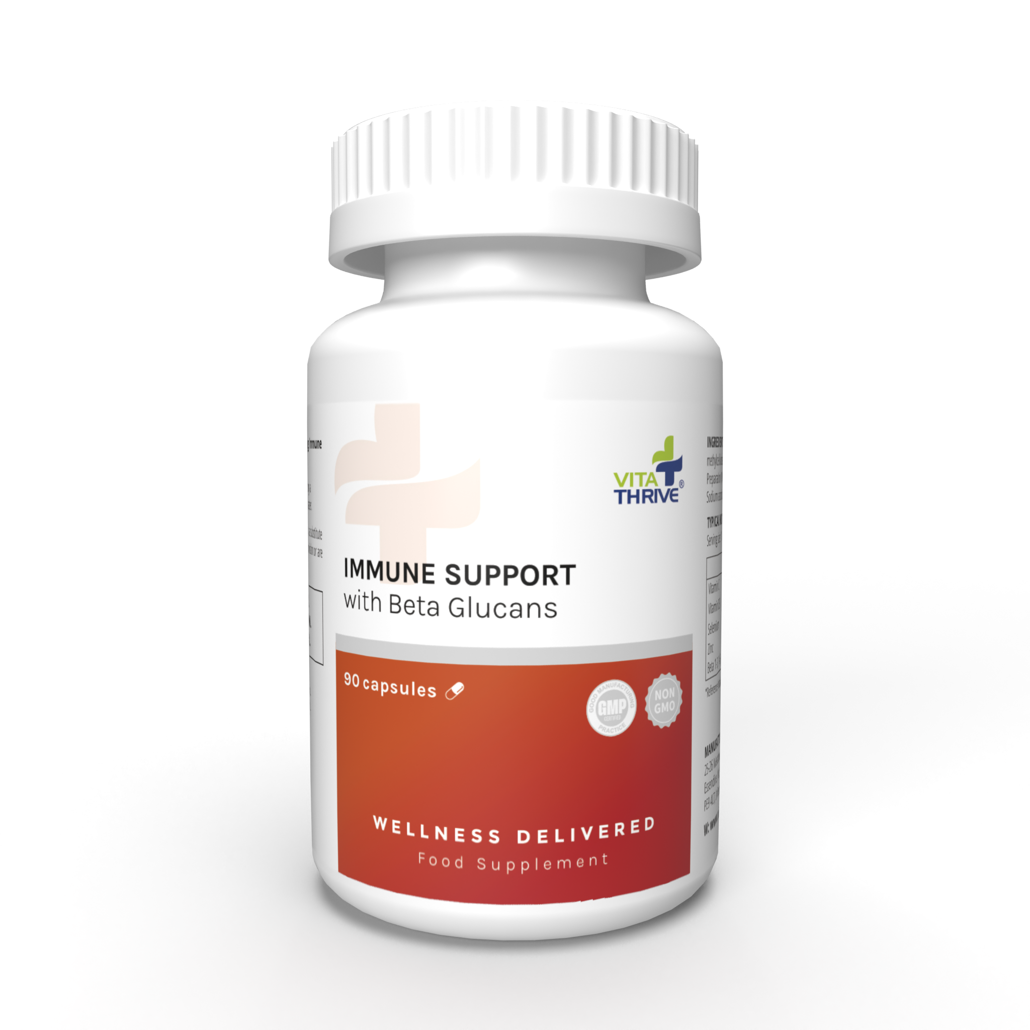 VitaThrive® Immune Support with Beta Glucans - 90 Capsules