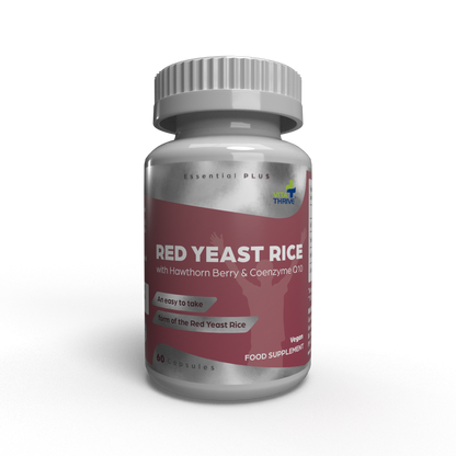 VitaThrive® Red Yeast Rice with Hawthorne Berry and Co-Enzyme Q10-60 Capsules