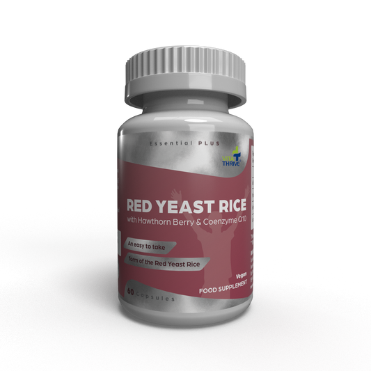 VitaThrive® Red Yeast Rice with Hawthorne Berry and Co-Enzyme Q10-60 Capsules