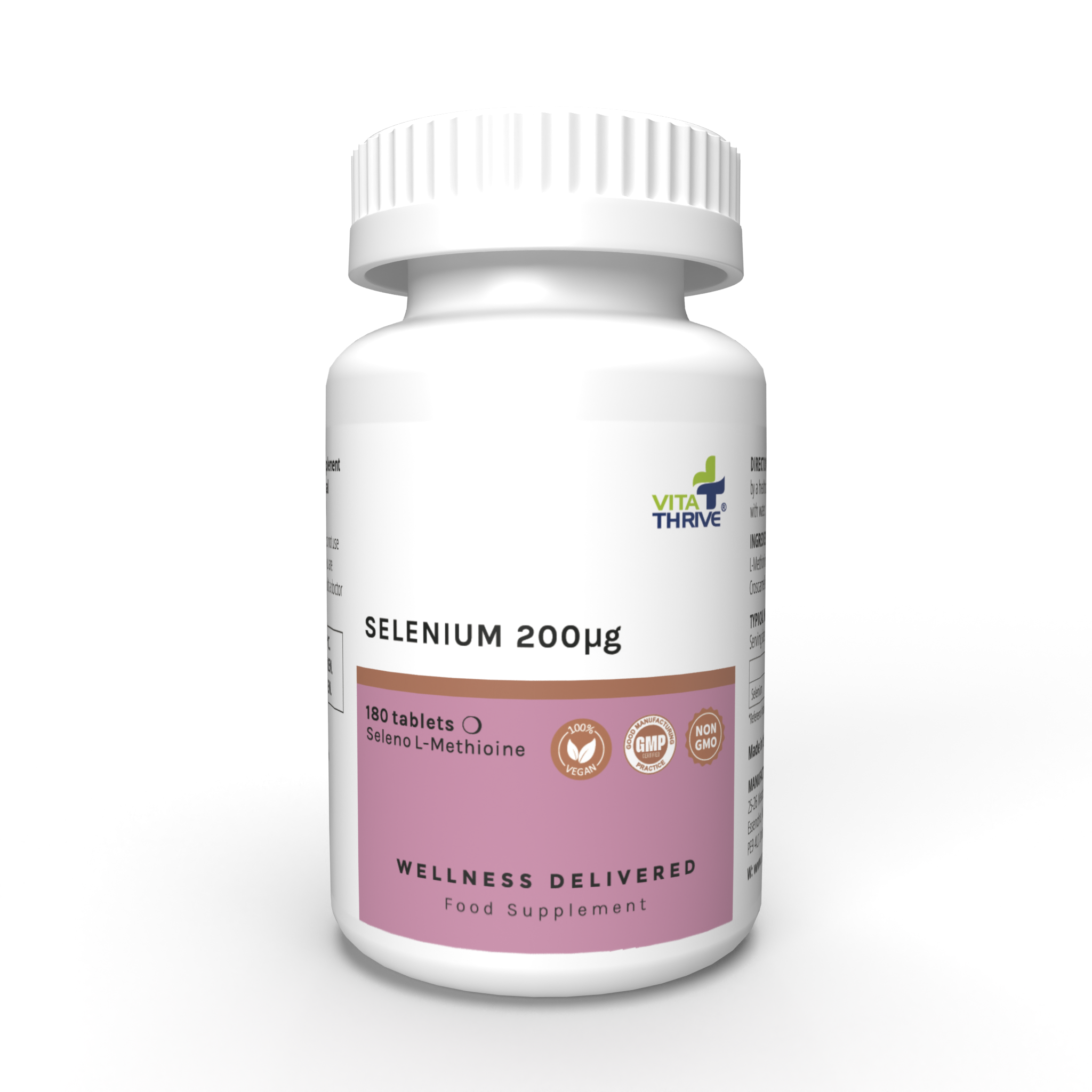 VitaThrive® Selenium 200µg - 180 Tablets